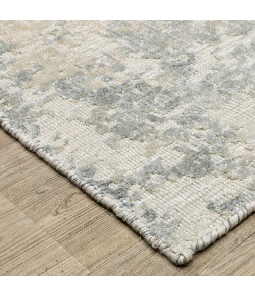 Oriental Weavers SOLSTICE Blue SLS03 9ft. X 12ft. Rect. Rug