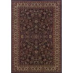 Oriental Weavers Ariana 113B2 Blue/ Red Area Rug 4 ft. X 6 ft. Rectangle