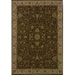 Oriental Weavers Ariana 172D2 Brown/ Ivory Area Rug 4 ft. X 6 ft. Rectangle