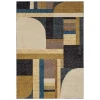 Oriental Weavers Strada Str01 Gold/ Blue Area Rug 7 ft. 10 in. X 10 ft. 10 in. Rectangle