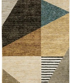 Oriental Weavers Strada Str10 Gold/ Multi Area Rug 5 ft. 3 in. X 7 ft. 3 in. Rectangle