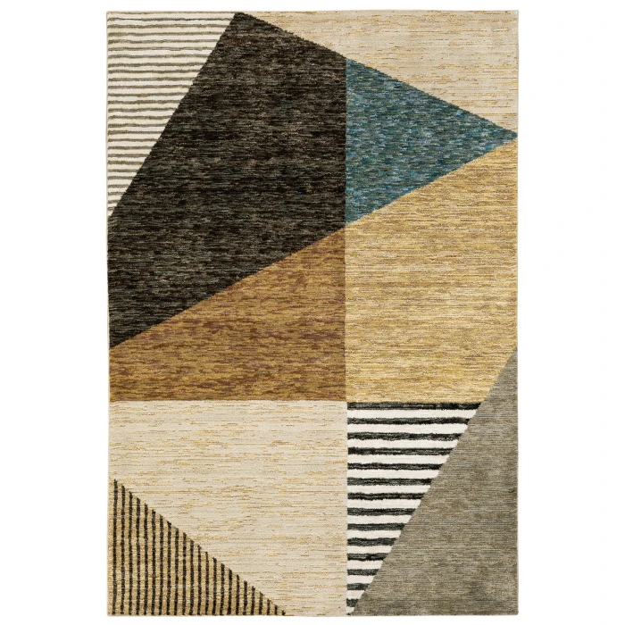 Oriental Weavers Area Rug Strada STR10 Gold 6' 7" X  9' 6"