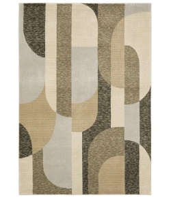 Oriental Weavers Strada Str02 Brown/ Beige Area Rug 8 ft. 6 in. X 11 ft. 7 in. Rectangle