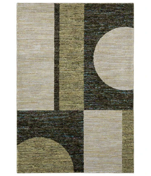 Oriental Weavers Area Rug Strada STR05 Green 7'10" X 10'10"