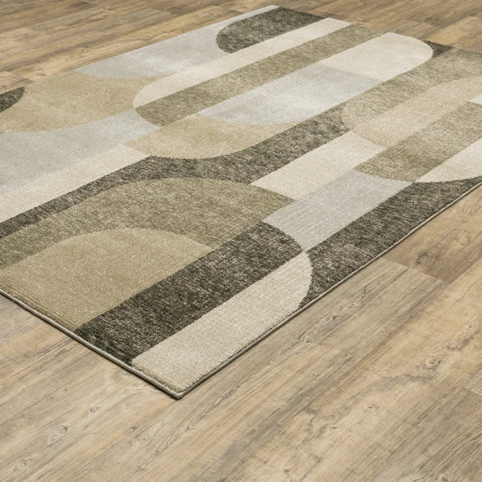 Oriental Weavers Area Rug Strada STR02 Brown 7'10" X 10'10"