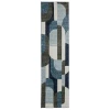 Oriental Weavers Strada Str03 Blue/ Grey Area Rug 2 ft. 3 in. X 8 ft. Runner