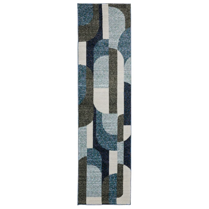 Oriental Weavers Area Rug Strada STR03 Blue 7'10" X 10'10"