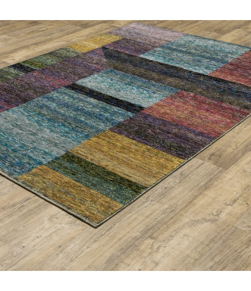 Oriental Weavers Area Rug Strada STR04 Multi 8' 6" X 11' 7"