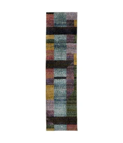 Oriental Weavers Strada Str04 Multi/ Multi Area Rug 2 ft. 3 in. X 8 ft. Runner