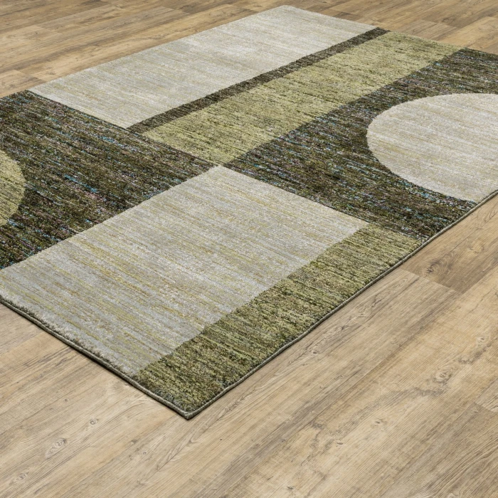 Oriental Weavers Area Rug Strada STR05 Green 8' 6" X 11' 7"