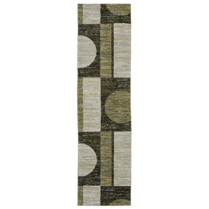 Oriental Weavers Area Rug Strada STR05 Green 8' 6" X 11' 7"