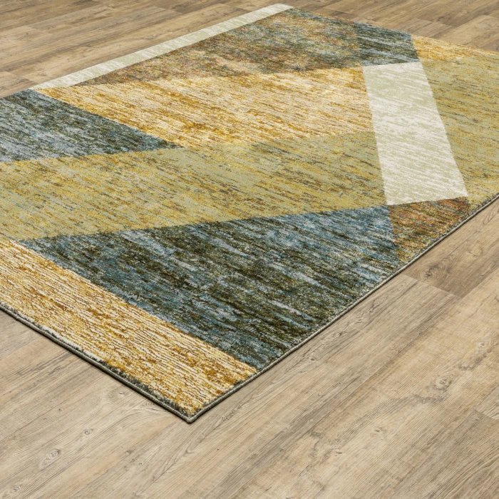 Oriental Weavers Area Rug Strada STR09 Gold 10' X 13' 2"