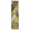Oriental Weavers Strada Str09 Gold/ Blue Area Rug 2 ft. 3 in. X 8 ft. Runner