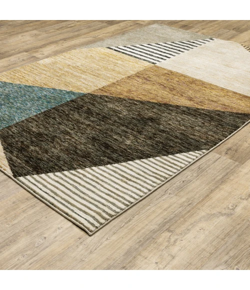 Oriental Weavers Area Rug Strada STR10 Gold 8' 6" X 11' 7"