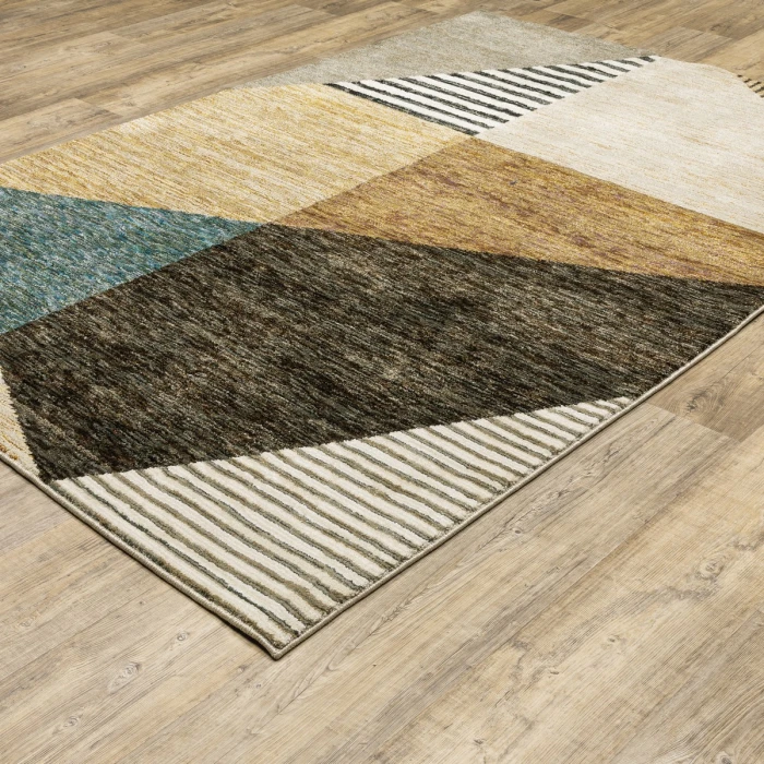 Oriental Weavers Area Rug Strada STR10 Gold 6' 7" X  9' 6"