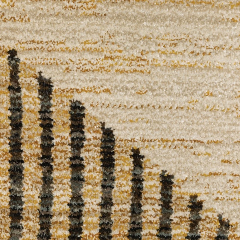 Oriental Weavers Area Rug Strada STR10 Gold 2' 3" X  8' Runner