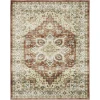Oriental Weavers Sumter Sum01 Red/ Ivory 2 Ft. X 8 Ft. Runner Rug