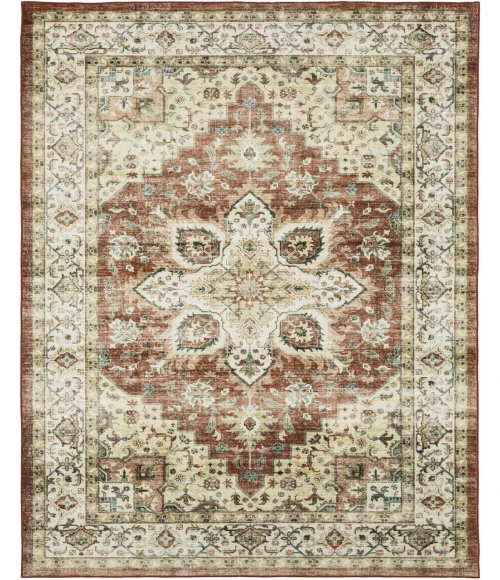 Oriental Weavers SUMTER sum01 Red/Ivory Rug 2'X3'