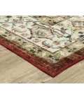 Oriental Weavers SUMTER sum01 Red/Ivory Rug 2'X3'