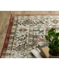 Oriental Weavers SUMTER sum01 Red/Ivory Rug 2'X3'