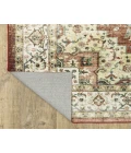 Oriental Weavers SUMTER sum01 Red/Ivory Rug 2'X3'