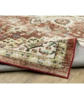 Oriental Weavers SUMTER sum01 Red/Ivory Rug 2'X3'