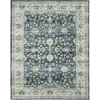 Oriental Weavers Sumter Sum02 Blue/ Ivory 2 Ft. X 8 Ft. Runner Rug