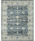 Oriental Weavers SUMTER sum02 Blue/Ivory Rug 2'X8'