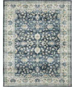 Oriental Weavers Sumter Sum02 Blue/ Ivory 2 Ft. X 8 Ft. Runner Rug