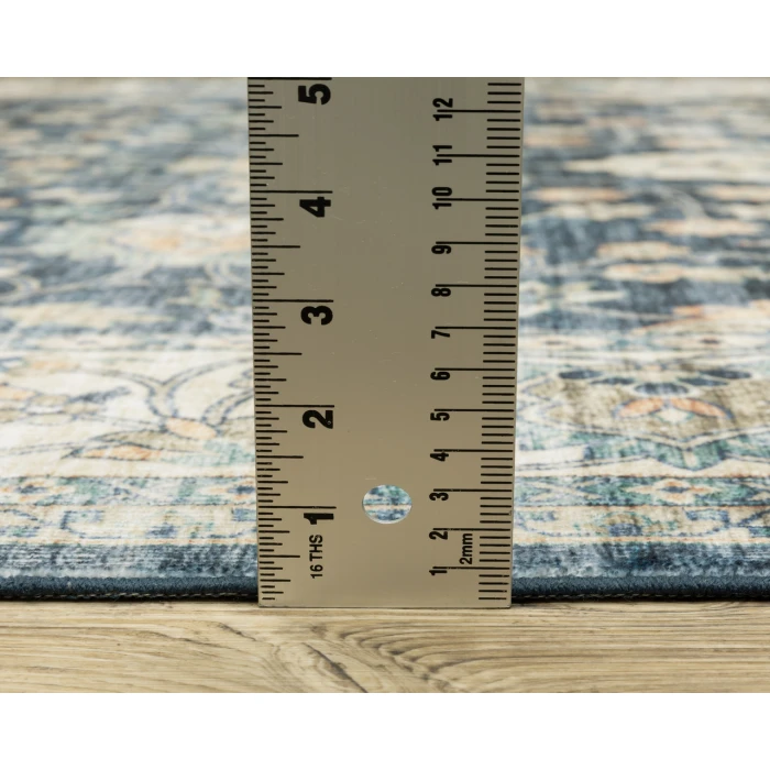 Oriental Weavers SUMTER sum02 Blue/Ivory Rug 2'X3'