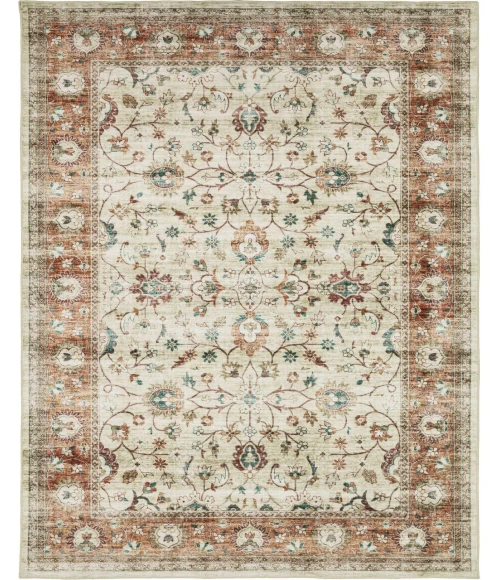 Oriental Weavers SUMTER sum03 Ivory/Rust Rug 7' 6X10'