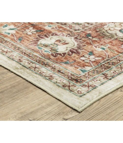 Oriental Weavers SUMTER sum03 Ivory/Rust Rug 7' 6X10'