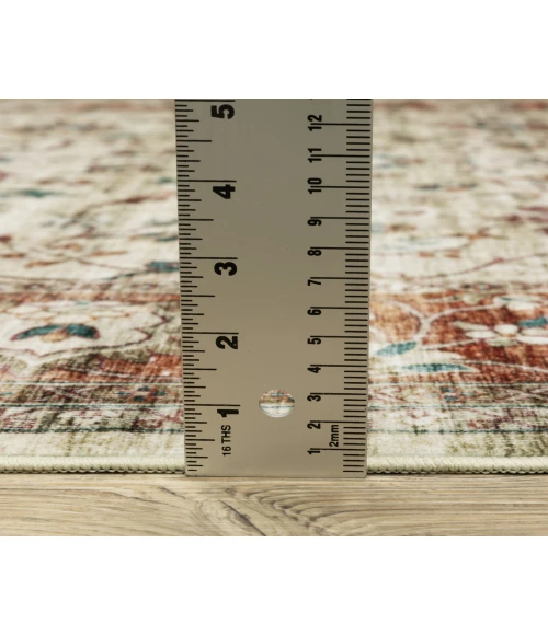 Oriental Weavers SUMTER sum03 Ivory/Rust Rug 7' 6X10'