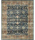 Oriental Weavers SUMTER sum04 Blue/Rust Rug 2'X3'