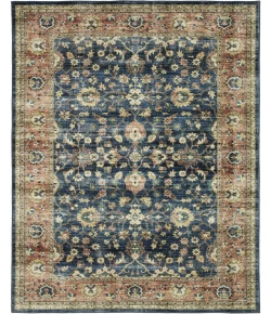 Oriental Weavers Sumter Sum04 Blue/ Rust 2 Ft. X 3 Ft. Rectangle Rug