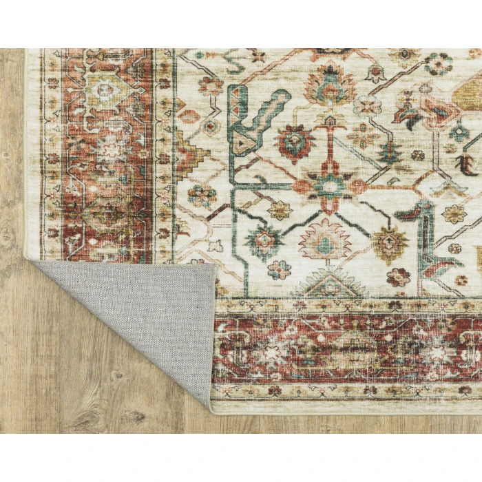 Oriental Weavers SUMTER sum05 Ivory/Red Rug 7' 6X10'