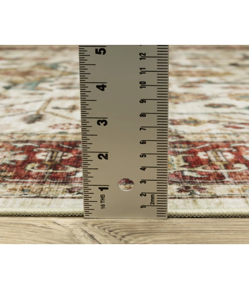 Oriental Weavers SUMTER sum05 Ivory/Red Rug 7' 6X10'