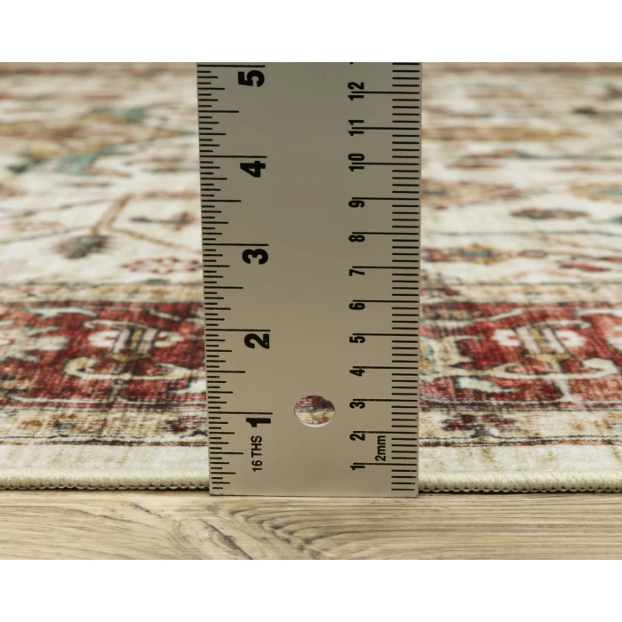 Oriental Weavers SUMTER sum05 Ivory/Red Rug 7' 6X10'