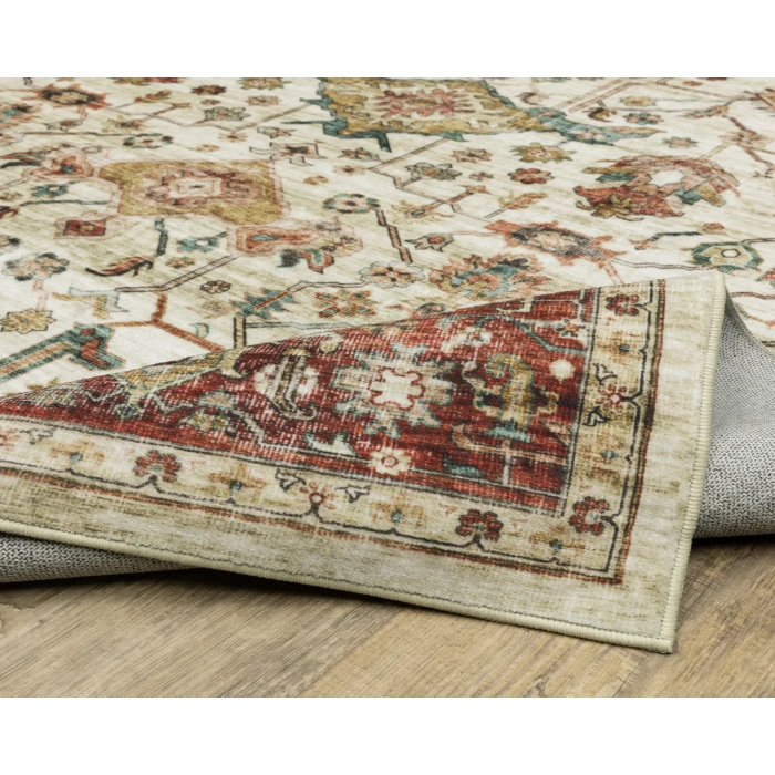 Oriental Weavers SUMTER sum05 Ivory/Red Rug 7' 6X10'