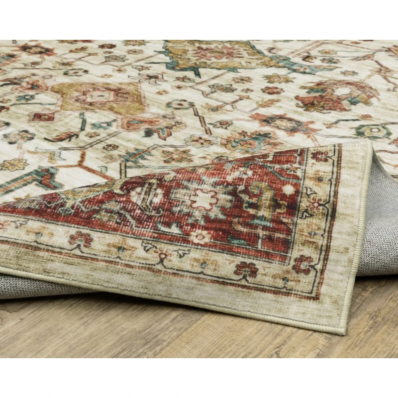 Oriental Weavers SUMTER sum05 Ivory/Red Rug 7' 6X10'
