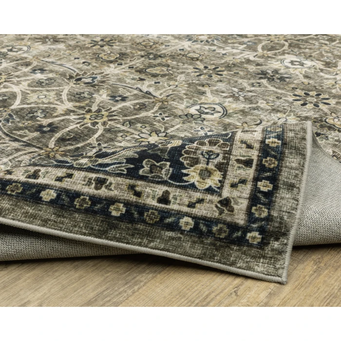 Oriental Weavers SUMTER sum06 Grey/Blue Rug 5'X7'