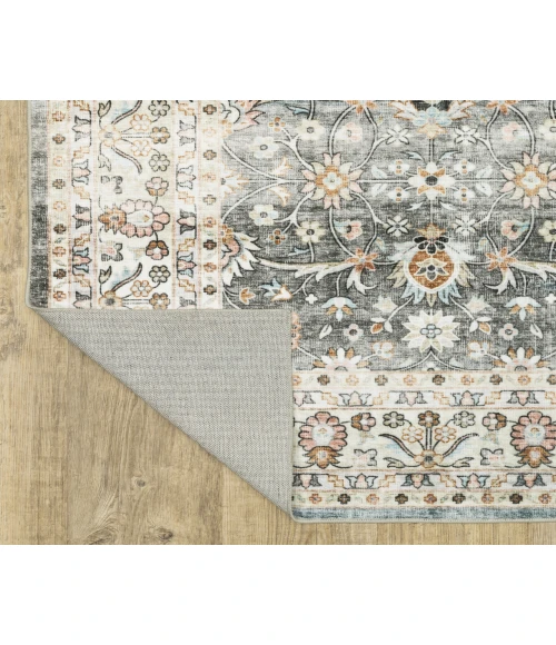 Oriental Weavers SUMTER sum07 Grey/Ivory Rug 5'X7'