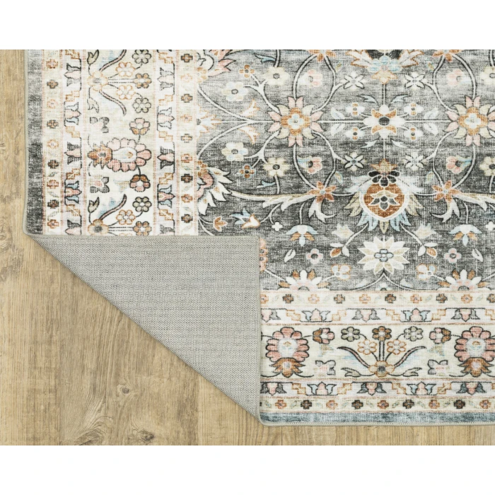 Oriental Weavers SUMTER sum07 Grey/Ivory Rug 5'X7'