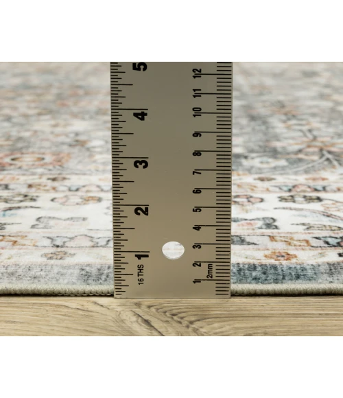 Oriental Weavers SUMTER sum07 Grey/Ivory Rug 5'X7'