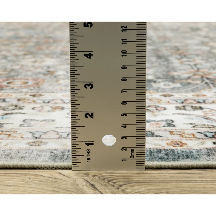 Oriental Weavers SUMTER sum07 Grey/Ivory Rug 5'X7'