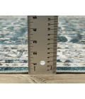 Oriental Weavers SUMTER sum08 Teal/Ivory Rug 2'X8'