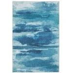 Oriental Weavers Sumter Sum10 Blue/ Blue 3 Ft. 6 In. X 5 Ft. 6 In. Rectangle Rug