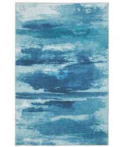 Oriental Weavers Sumter Sum10 Blue/ Blue 3 Ft. 6 In. X 5 Ft. 6 In. Rectangle Rug