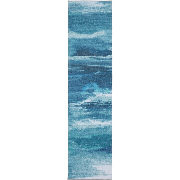 Oriental Weavers SUMTER sum10 Blue/Blue Rug 3' 6X5' 6