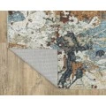 Oriental Weavers SUMTER sum13 Blue/Rust Rug 3' 6X5' 6